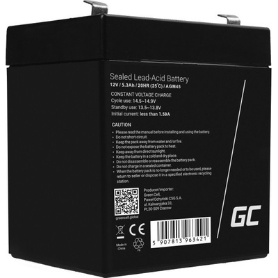 Green Cell 12V 5.3Ah