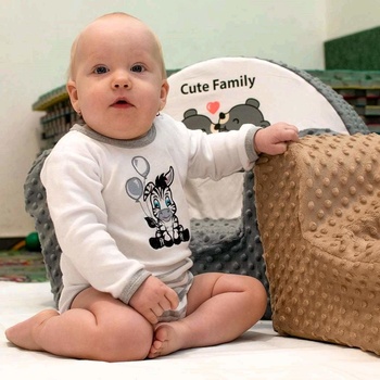 bavlnený podbradník New Baby Zebra exclusive