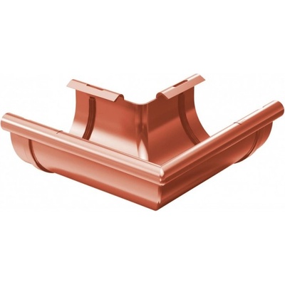 Gutta Aqua Plastový roh žlabu vnější 125 mm cihlově červený