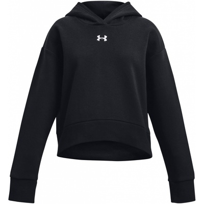 Under Armour detská mikina UA Rival Fleece Crop čierna