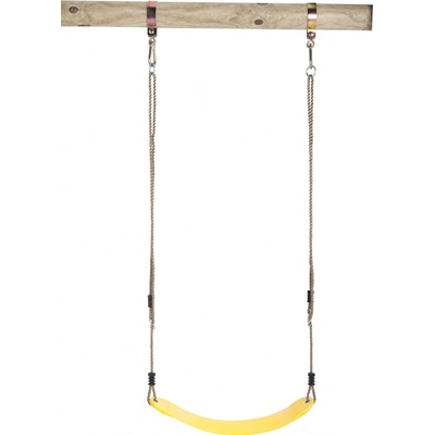 Swing King Flexibilní závěsná houpačka Prak světle žlutá