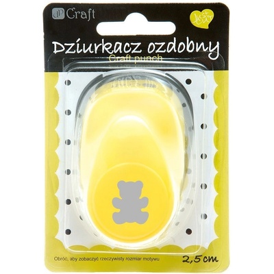 dpCraft Dekorační děrovačka medvídek JCDZ-110-030 25 mm
