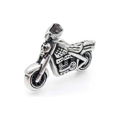 Šperky4U Ocelový přívěšek motorka OPP1894
