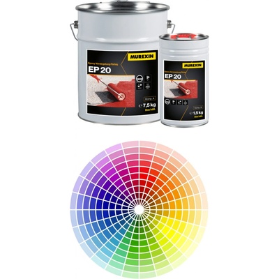 MUREXIN náter konečný epoxidový farebný EP 20, RAL PG1 (9 kg)