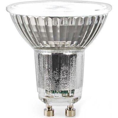 Nedis Wi-Fi chytrá LED žárovka/ GU10/ PAR16/ 4,9W/ 230V/ 345lm/ teplá až studená bílá/ 2700 6500K/ RGB/ bílá WIFILRC10GU10