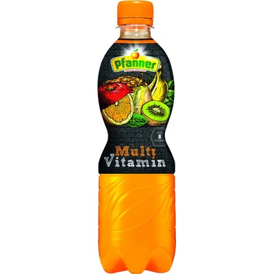 Pfanner Nápoj Multivitamin 12 % 12 x 0,5 l