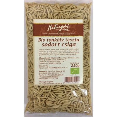 Naturgold Bio špaldové cestoviny slimačie rezance 250 g