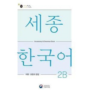 Sejong Korean Vocabulary and Grammar 2B (2022)