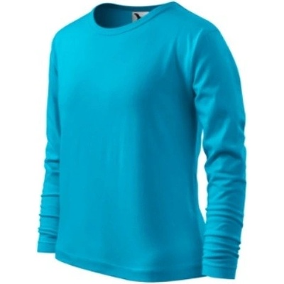 Malfiny FIT T LS 121 44 triko jednobarevné dl rukáv tyrkysová