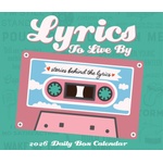 Willow Creek Press Calendars Lyrics to Live by 2026 5.4 X 6.2 Box Calendar | Willow Creek Press