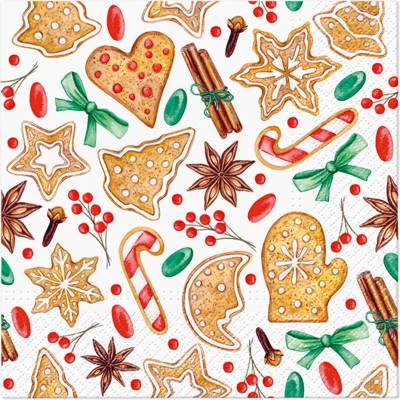 PAW Obrúsky TaT 33x33cm Cozy Cookies