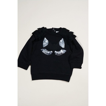 Sobe tričko dievčenské s flitrami 15KKCSSRT566 antracit