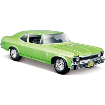 Maisto - 1970 Chevrolet Nova SS, метал светло зелен, 1: 24