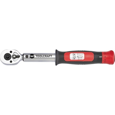 Toolcraft momentový klúč 1/4 6,3 mm 3 - 15 Nm 1525064
