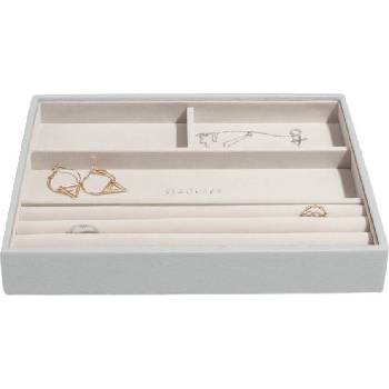 Stackers Ковчеже за бижута Stackers 4 камерен cлassic каменносиво (74492)