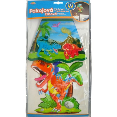 Detská nástenná 3D lampa T‑Rex
