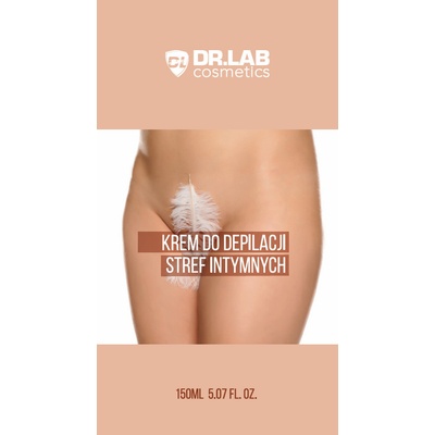 Dr.lab cosmetics depilační krém na intimní partie 150 ml