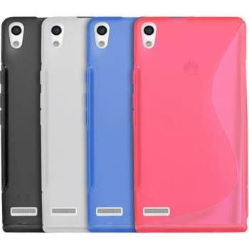 Image 1 of Huawei Ascend P6 Силиконов Калъф + Скрийн Протектор