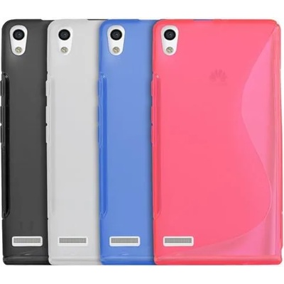 Huawei Ascend P6 Силиконов Калъф + Скрийн Протектор