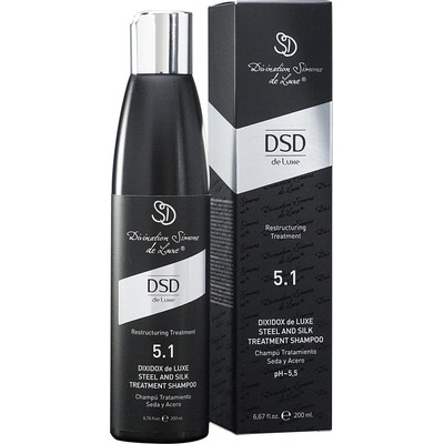 DSD Dixidox Deluxe Steel And Silk Treatment Shampoo 5.1 200 ml