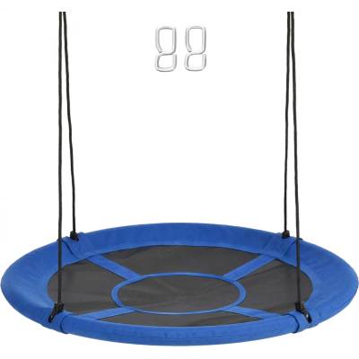 Outsunny Ø110cm venkovní hnízdo do 150 kg modrá