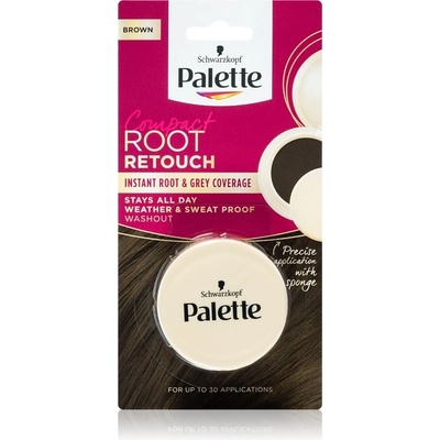 Schwarzkopf Palette Compact Root Retouch vlasový korektor Brown 3 g
