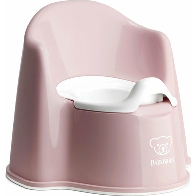 BabyBjörn nočník křesílko Pink White růžový