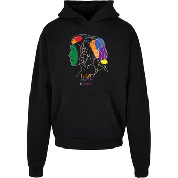 Mister Tee Love Is Love Oversized Hoody black XXLUB-MP0008651-00007 - Камуфлаж, размер S