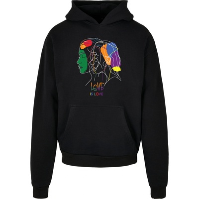 Mister Tee Love Is Love Oversized Hoody black XXLUB-MP0008651-00007 - Камуфлаж, размер S