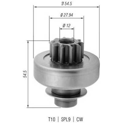 MAGNETI MARELLI Pastorek, startér 940113020379