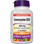 Webber Naturals Coenzyme Q10 / Коензим Q10, 200 mg, 60 софтгел капсули (3857 WN)