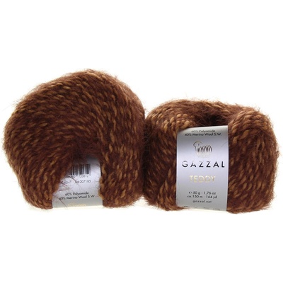 Gazzal Teddy tmavší hnědá 6541