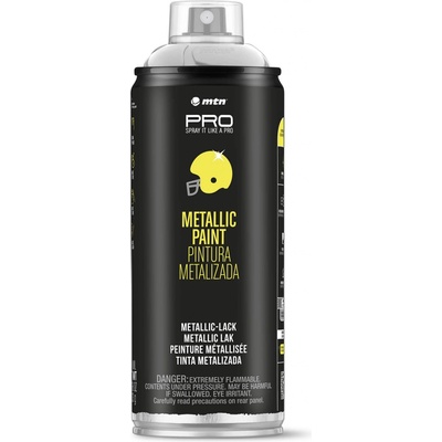 MTN Metallic 400 ml stříbrná