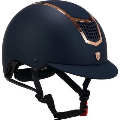 EQUESTRO ULTRA jazdecká prilba Navy Rose Gold