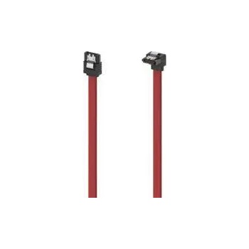 Image 1 of Hama Интерфейсен кабел hama 200740, sata iii, Конектор под 90 градуса, 0.60 метра, Червен, hama-200740