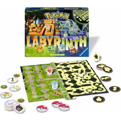 Ravensburger Pokémon Labyrinth Glow in the Dark EN