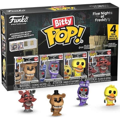Funko Bitty Pop! Five Nights at Freddys Withered 4pack