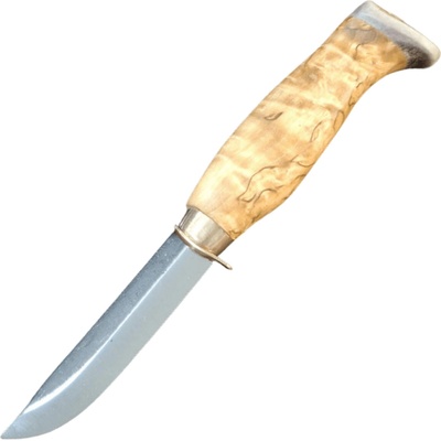 Scoutknife with horn Carbon steel blade 8,5 cm WJ23PP vs