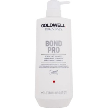 Goldwell Dualsenses Bond Pro Fortifying Shampoo 1000 ml подсилващ шампоан за чуплива и слаба коса за жени