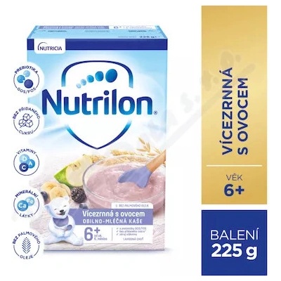 Nutrilon obilno-mliečna viaczrnná 225 g