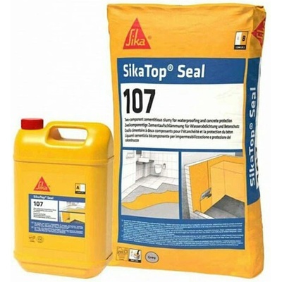 Cementová hydroizolačná stierka SikaTop 107 Seal, šedý, 25 kg