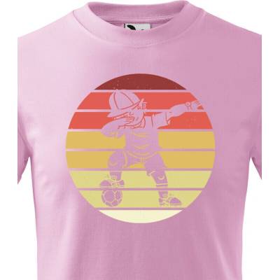 Dětské tričko Fotbalista dab dance Sorbet Canvas Dětské tričko Bezvatriko.cz 2687