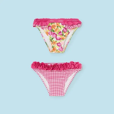 MAYORAL Комплект 2 бански бикини за бебе момиче в цикламено Mayoral