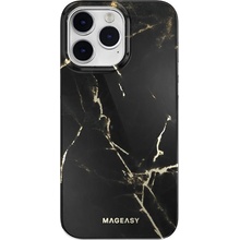 SwitchEasy Marble case iPhone 14 Pro Max - Pearl čierne