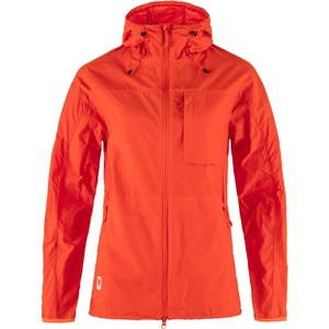 Fjällräven Дамско ветрозащитно яке Fjällräven Women's High Coast Wind Jacket Windproof jacket - Flame Orange - размер XS (118-0187-0611)