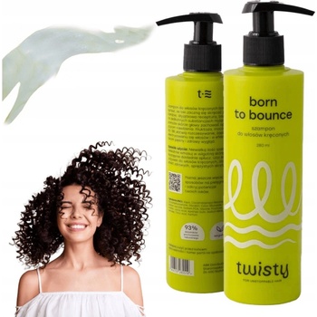 Twisty Born To Bounce šampon pro kudrnaté vlasy 280 ml