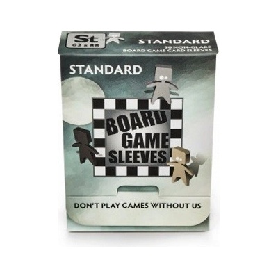 Board Games Sleeves Non-Glare Standard 63x88mm 50 ks