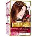 Barvy na vlasy L'Oréal Excellence Creme Triple Protection 6.41 hnědá oříšková