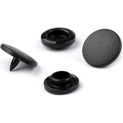 Plastové patentky / stiskací knoflíky vel. 20" Varianta: 5 (B5) černá, Balení: 50 sada – Zbozi.Blesk.cz