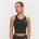 GymBeam Дамски спортен топ BEAT Charcoal L